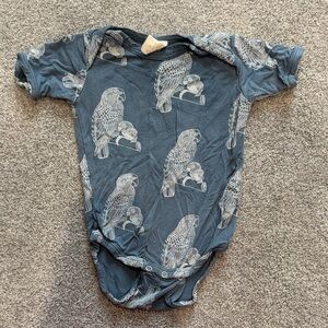 Kate Quinn Parrot Print baby  One Piece